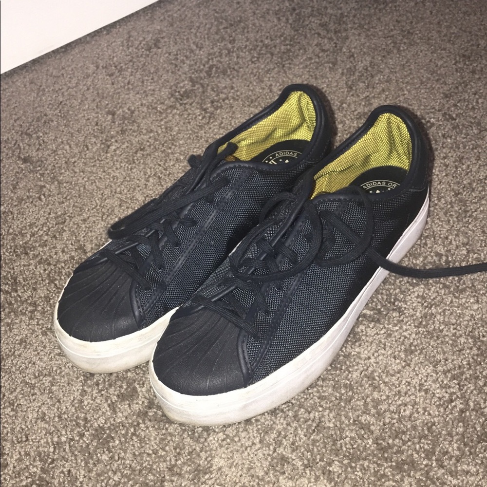 Navy Blue Adidas Sneakers